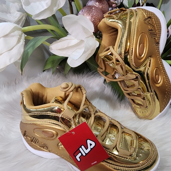 Fila Grant Hill 3 Metallic Shoes Women7 new - Picture 3 of 13